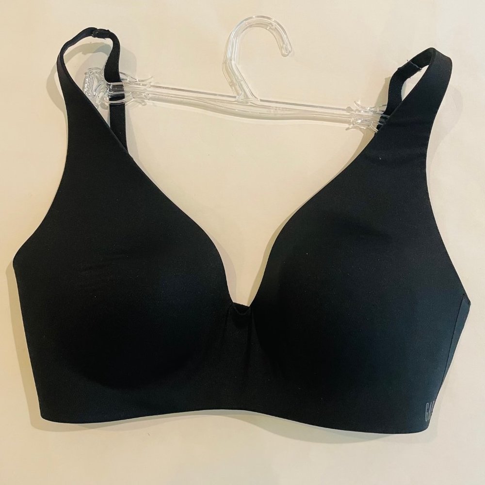 GapBody Everyday wirefree bra, black, 34c - Picture 4 of 12